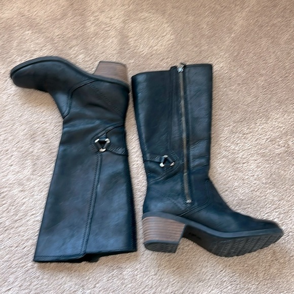 Teva Leather Foxy Tall Waterproof Boot - Picture 1 of 8